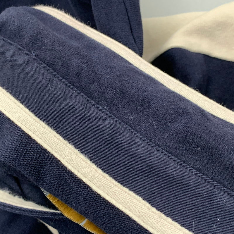 【中古品】【メンズ】 KITH キース × BERGDORF GOODMAN バーグドルフ グッドマン STRIPED RUGBY SHIRT ストライプド ラグビー シャツ トップス 長袖 142-251205-ya-10-izu サイズ：XXL カラー：ネイビー 万代Net店