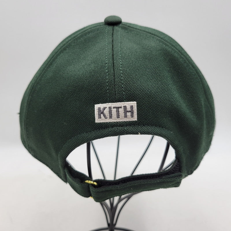 【中古品】【メンズ/レディース】 KITH×BERGDORF GOODMAN キス×バーグドルフ グッドマン CAP キャップ 帽子 185-251211-cs-12-izu サイズ：F カラー：グリーン 万代Net店