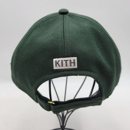 【中古品】【メンズ/レディース】 KITH×BERGDORF GOODMAN キス×バーグドルフ グッドマン CAP キャップ 帽子 185-251211-cs-12-izu サイズ：F カラー：グリーン 万代Net店