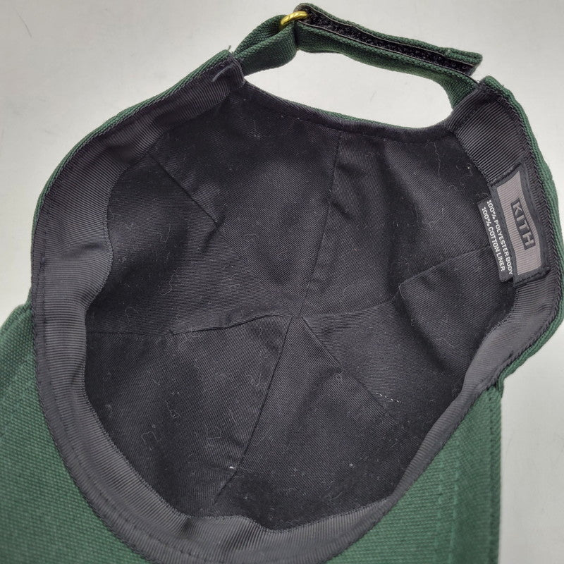 【中古品】【メンズ/レディース】 KITH×BERGDORF GOODMAN キス×バーグドルフ グッドマン CAP キャップ 帽子 185-251211-cs-12-izu サイズ：F カラー：グリーン 万代Net店