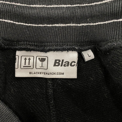 【中古品】【メンズ】 BLACK EYE PATCH×WASTED YOUTH SWEAT JOGGER CARGO PANTS ブラックアイパッチ x ウェイステッドユース スウェット ジョガー カーゴ パンツ ボトムス 153-251207-km-05-izu サイズ：L カラー：ブラック 万代Net店