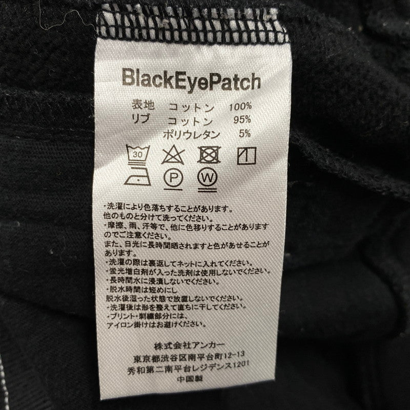 【中古品】【メンズ】 BLACK EYE PATCH×WASTED YOUTH SWEAT JOGGER CARGO PANTS ブラックアイパッチ x ウェイステッドユース スウェット ジョガー カーゴ パンツ ボトムス 153-251207-km-05-izu サイズ：L カラー：ブラック 万代Net店