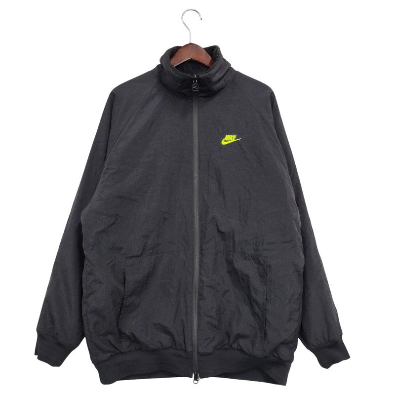 【中古品】【メンズ】 NIKE ナイキ VM SWOOSH FULL ZIP REVERSIBLE JACKET BQ6546-017 フルジップ リバーシブルジャケット アウター 148-251216-as-16-izu サイズ：XL カラー：ブラック 万代Net店