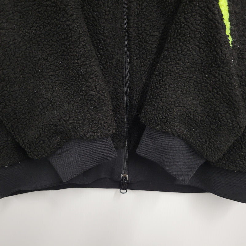 【中古品】【メンズ】 NIKE ナイキ VM SWOOSH FULL ZIP REVERSIBLE JACKET BQ6546-017 フルジップ リバーシブルジャケット アウター 148-251216-as-16-izu サイズ：XL カラー：ブラック 万代Net店