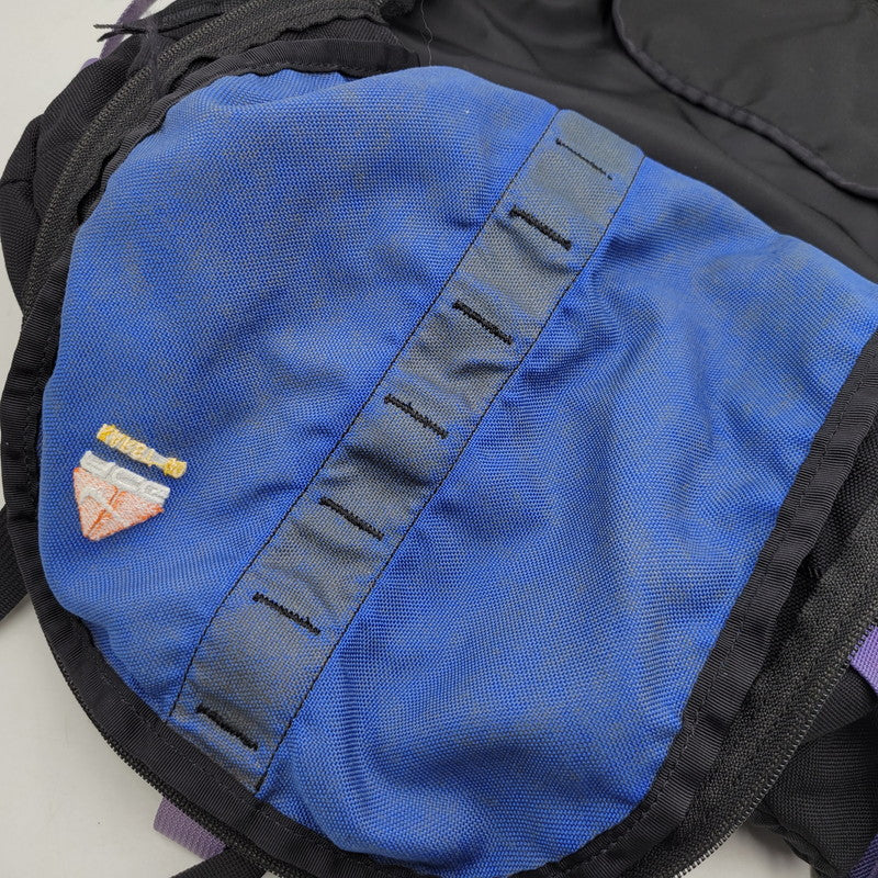 【中古品】【メンズ/レディース】 OLD NIKE オールドナイキ ACG KARST 40 90S BACK PACK エーシージー カルスト バック パック 鞄 カバン 188-251211-cs-11-izu カラー：ブラック/ブルー 万代Net店