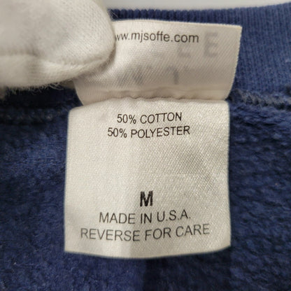 【中古品】【メンズ】 M.J SOFFE エムジェイ ソフィー USA製 NAVY MOM SWEAT SHIRT ネイビーマム スウェットシャツトップス 長袖 146-260203-cs-11-izu サイズ：M カラー：ネイビー 万代Net店