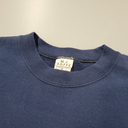 【中古品】【メンズ】 M.J SOFFE エムジェイ ソフィー USA製 NAVY MOM SWEAT SHIRT ネイビーマム スウェットシャツトップス 長袖 146-260203-cs-11-izu サイズ：M カラー：ネイビー 万代Net店