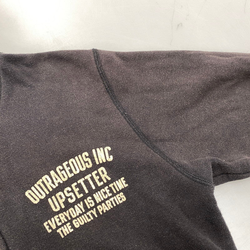 【現状渡し品】【メンズ】 WACKO MARIA ワコマリア 初期タグ MARIA PRINT ZIP HOODI マリア プリント ジップ フーディー トップス 長袖 142-251211-cs-08-izu サイズ：M カラー：ブラック 万代Net店