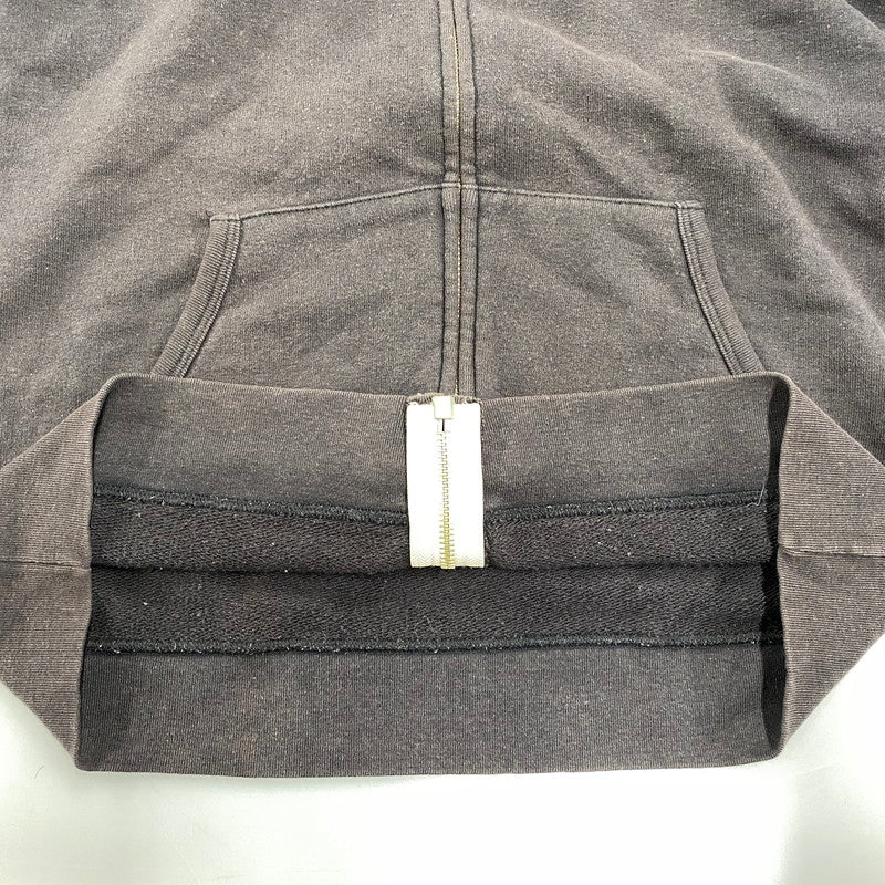 【現状渡し品】【メンズ】 WACKO MARIA ワコマリア 初期タグ MARIA PRINT ZIP HOODI マリア プリント ジップ フーディー トップス 長袖 142-251211-cs-08-izu サイズ：M カラー：ブラック 万代Net店