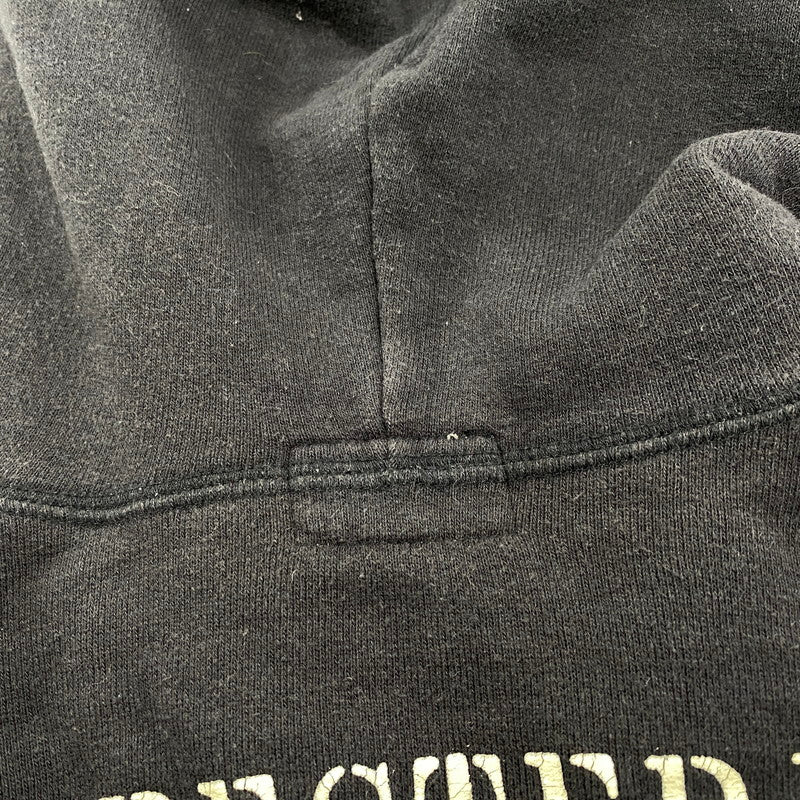 【現状渡し品】【メンズ】 WACKO MARIA ワコマリア 初期タグ MARIA PRINT ZIP HOODI マリア プリント ジップ フーディー トップス 長袖 142-251211-cs-08-izu サイズ：M カラー：ブラック 万代Net店