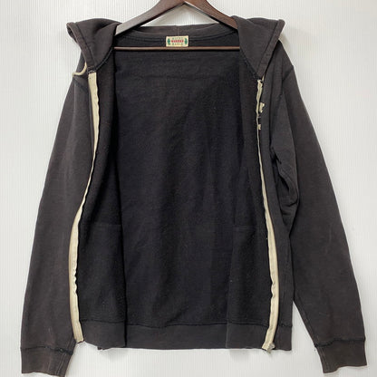 【現状渡し品】【メンズ】 WACKO MARIA ワコマリア 初期タグ MARIA PRINT ZIP HOODI マリア プリント ジップ フーディー トップス 長袖 142-251211-cs-08-izu サイズ：M カラー：ブラック 万代Net店