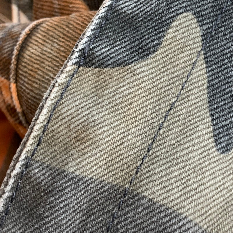 【中古品】【メンズ】 STUSSY WORK GEAR ステューシー ワーク ギア SPRAY DYE HOODED WORK JACKET スプレー ダイ フーディッド ワーク ジャケット アウター 142-251206-ya-01-izu サイズ：M カラー：オレンジ×茶 万代Net店