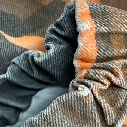 【中古品】【メンズ】 STUSSY WORK GEAR ステューシー ワーク ギア SPRAY DYE HOODED WORK JACKET スプレー ダイ フーディッド ワーク ジャケット アウター 142-251206-ya-01-izu サイズ：M カラー：オレンジ×茶 万代Net店