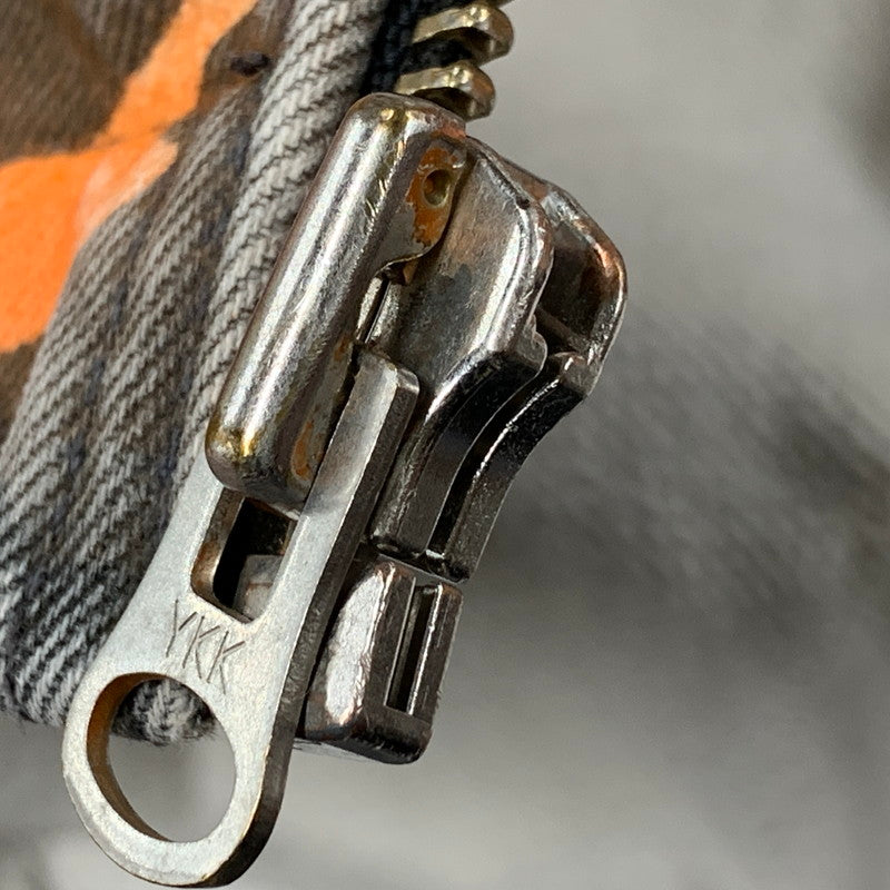 【中古品】【メンズ】 STUSSY WORK GEAR ステューシー ワーク ギア SPRAY DYE HOODED WORK JACKET スプレー ダイ フーディッド ワーク ジャケット アウター 142-251206-ya-01-izu サイズ：M カラー：オレンジ×茶 万代Net店