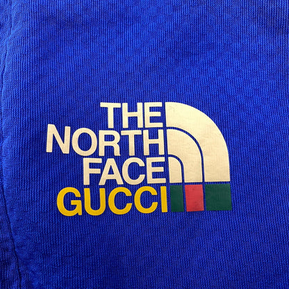 【中古品】【メンズ】 GUCCI×THE NORTH FACE 663910 TREKKING PANTS グッチ×ザ・ノース・フェイス トレッキング パンツ ボトムス 152-251207-km-02-izu サイズ：S カラー：ブルー 万代Net店