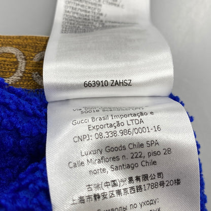 【中古品】【メンズ】 GUCCI×THE NORTH FACE 663910 TREKKING PANTS グッチ×ザ・ノース・フェイス トレッキング パンツ ボトムス 152-251207-km-02-izu サイズ：S カラー：ブルー 万代Net店