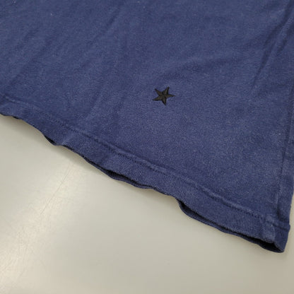 【中古品】【メンズ】 M&M CUSTOM PERFORMANCE エムアンドエム カスタムパフォーマンス LOGO L/S POCKET TEE ロゴ ロングスリーブ ポケット Tシャツ 初期タグ 長袖 トップス 142-260106-as-10-izu サイズ：L カラー：ネイビー 万代Net店