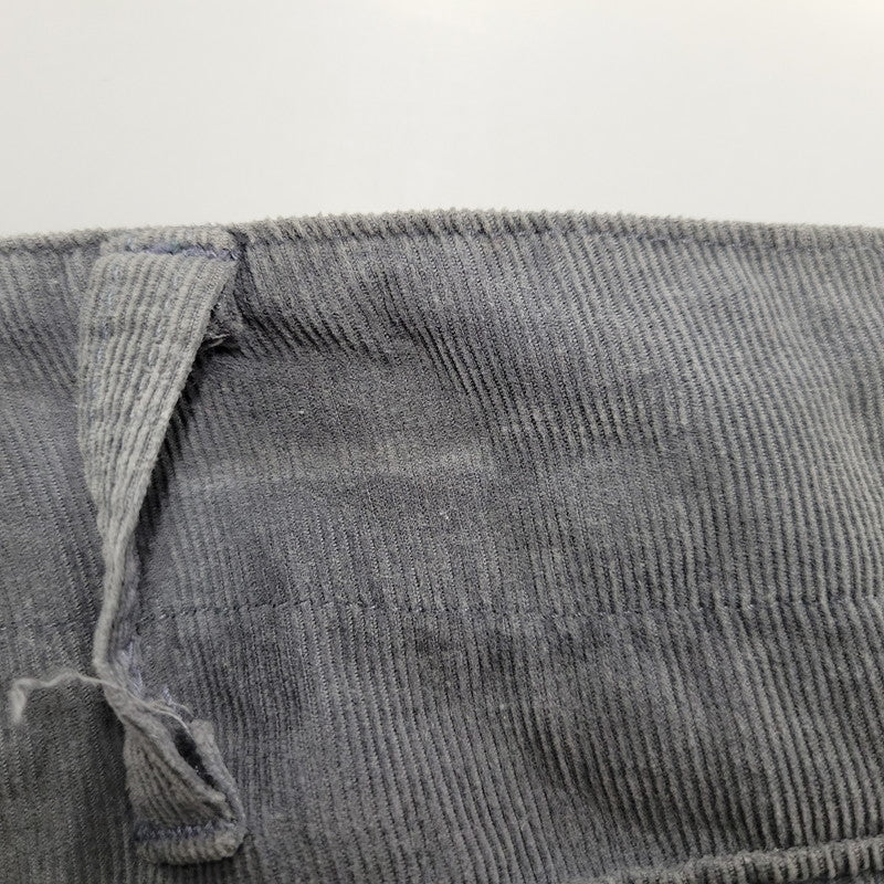 【現状渡し品】【メンズ】 CORDUROY SHORTS コーデュロイ ショーツ ショートパンツ ズボン ボトムス 153-260105-ay-05-izu サイズ：S カラー：グレー 万代Net店