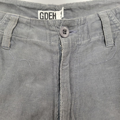 【現状渡し品】【メンズ】 CORDUROY SHORTS コーデュロイ ショーツ ショートパンツ ズボン ボトムス 153-260105-ay-05-izu サイズ：S カラー：グレー 万代Net店