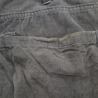 【現状渡し品】【メンズ】 CORDUROY SHORTS コーデュロイ ショーツ ショートパンツ ズボン ボトムス 153-260105-ay-05-izu サイズ：S カラー：グレー 万代Net店