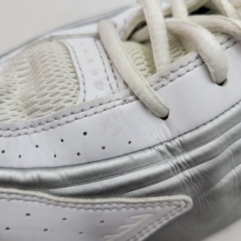 【現状渡し品】【メンズ】 NIKE ナイキ SHOX R4 HQ1988-101 ショックス R4 スニーカー シューズ 靴 160-251207-as-23-izu サイズ：28cm カラー：WHITE/METALLIC SILVER-WHITE 万代Net店