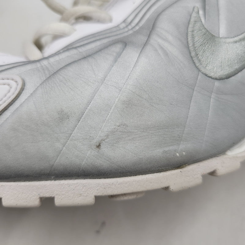 【現状渡し品】【メンズ】 NIKE ナイキ SHOX R4 HQ1988-101 ショックス R4 スニーカー シューズ 靴 160-251207-as-23-izu サイズ：28cm カラー：WHITE/METALLIC SILVER-WHITE 万代Net店