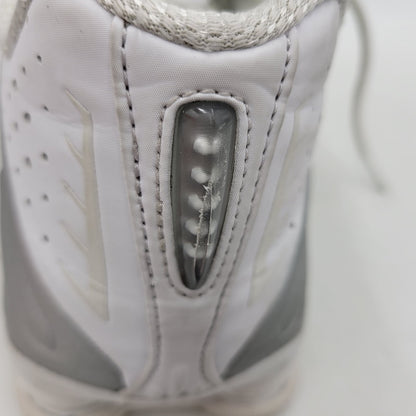 【現状渡し品】【メンズ】 NIKE ナイキ SHOX R4 HQ1988-101 ショックス R4 スニーカー シューズ 靴 160-251207-as-23-izu サイズ：28cm カラー：WHITE/METALLIC SILVER-WHITE 万代Net店