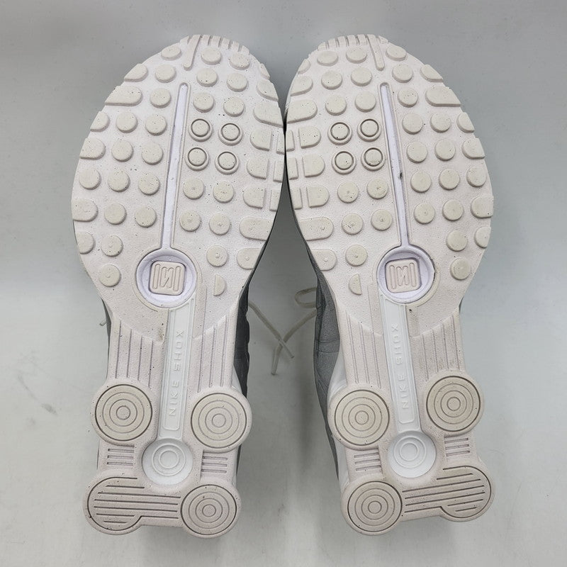 【現状渡し品】【メンズ】 NIKE ナイキ SHOX R4 HQ1988-101 ショックス R4 スニーカー シューズ 靴 160-251207-as-23-izu サイズ：28cm カラー：WHITE/METALLIC SILVER-WHITE 万代Net店