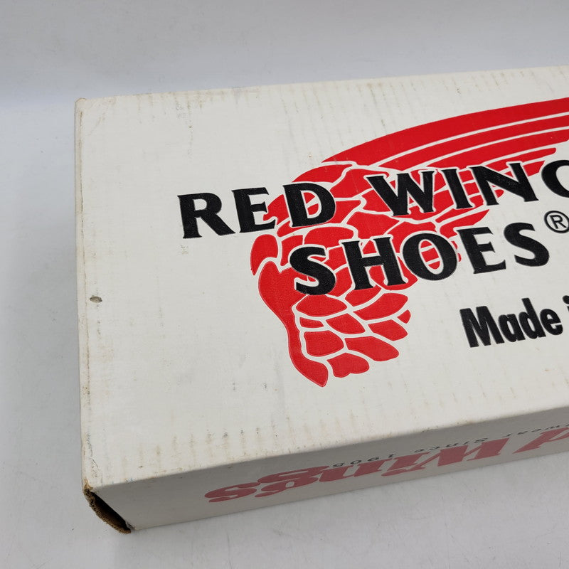 【中古品】【メンズ】 RED WING レッドウィング 6INCH CLASSIC PLAIN TOE 8165 6インチ クラシック プレーントゥ 新 四角犬タグ USA製 ブーツ シューズ 靴 164-251207-as-25-izu サイズ：8D カラー：ブラック 万代Net店