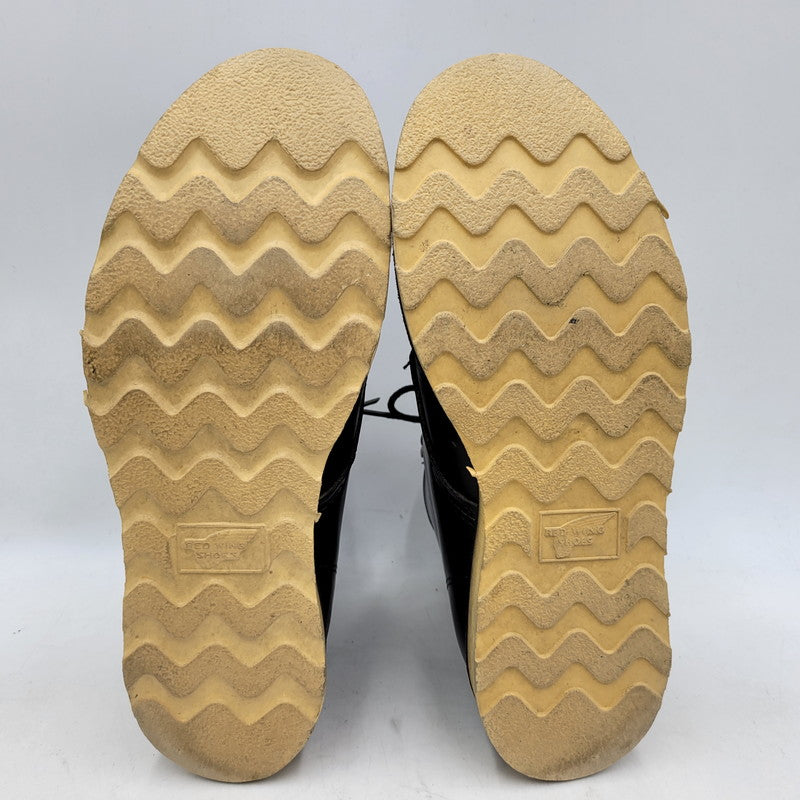 【中古品】【メンズ】 RED WING レッドウィング 6INCH CLASSIC PLAIN TOE 8165 6インチ クラシック プレーントゥ 新 四角犬タグ USA製 ブーツ シューズ 靴 164-251207-as-25-izu サイズ：8D カラー：ブラック 万代Net店