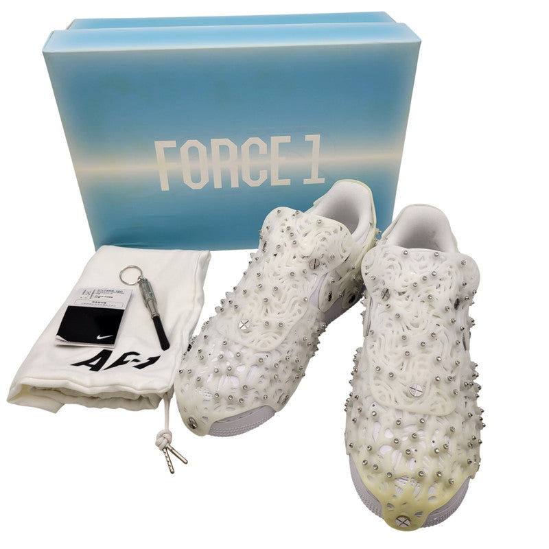 【中古品】【メンズ】 NIKE ナイキ × SWAROVSKI スワロフスキー W AIR FORCE 1 LXX CV7668-100 ウィメンズ エアフォース 1 スニーカー シューズ 靴 160-251207-as-24-izu サイズ：26.5cm カラー：WHITE/WHITE-METALLIC SILVER 万代Net店
