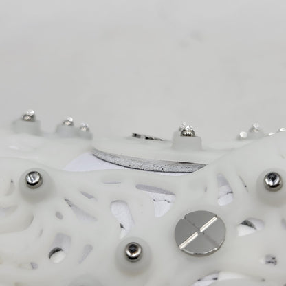 【中古品】【メンズ】 NIKE ナイキ × SWAROVSKI スワロフスキー W AIR FORCE 1 LXX CV7668-100 ウィメンズ エアフォース 1 スニーカー シューズ 靴 160-251207-as-24-izu サイズ：26.5cm カラー：WHITE/WHITE-METALLIC SILVER 万代Net店