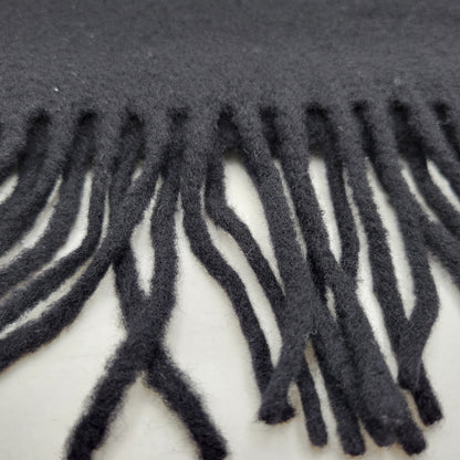 【中古品】【メンズ/レディース】 ACNE STUDIOS アクネストゥディオズ FRINGE WOOL MUFFLER CA0086 フリンジ ウール マフラー 187-251207-as-27-izu サイズ：200×45cm カラー：ブラック 万代Net店
