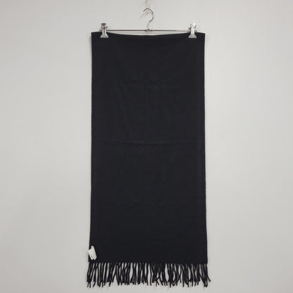 【中古品】【メンズ/レディース】 ACNE STUDIOS アクネストゥディオズ FRINGE WOOL MUFFLER CA0086 フリンジ ウール マフラー 187-251207-as-27-izu サイズ：200×45cm カラー：ブラック 万代Net店