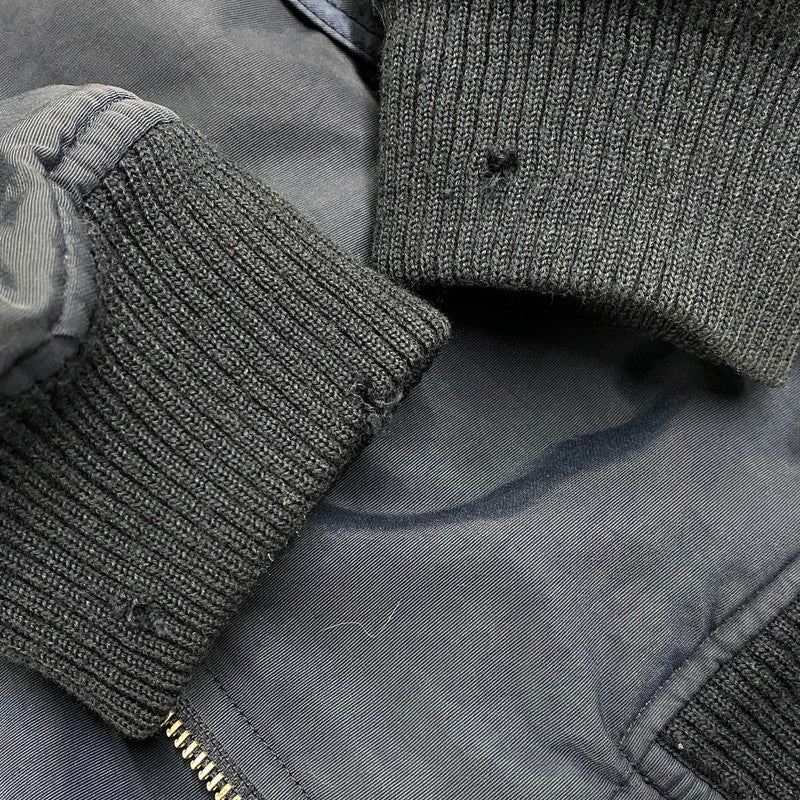 【現状渡し品】【メンズ】 USED BENETTON FORMULA 1 ベネトン フォーミュラ1 MA-1 FLIGHT JACKET フライトジャケット アウター 146-251207-as-29-izu サイズ：L カラー：ネイビー 万代Net店