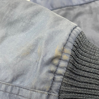 【現状渡し品】【メンズ】 USED BENETTON FORMULA 1 ベネトン フォーミュラ1 MA-1 FLIGHT JACKET フライトジャケット アウター 146-251207-as-29-izu サイズ：L カラー：ネイビー 万代Net店