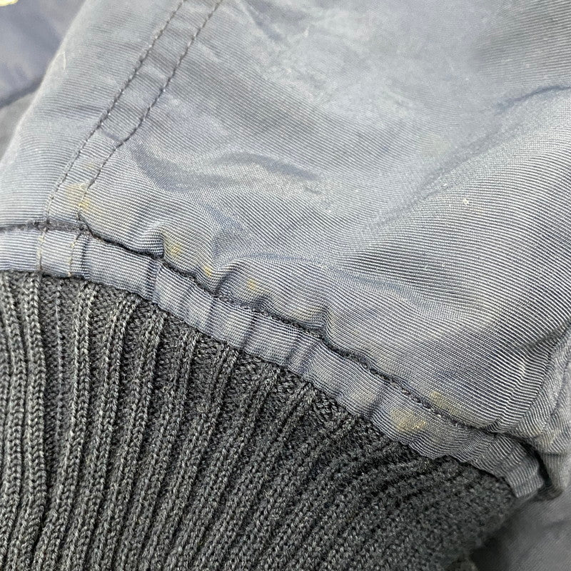 【現状渡し品】【メンズ】 USED BENETTON FORMULA 1 ベネトン フォーミュラ1 MA-1 FLIGHT JACKET フライトジャケット アウター 146-251207-as-29-izu サイズ：L カラー：ネイビー 万代Net店