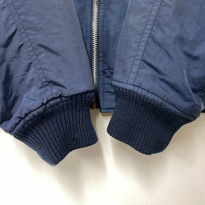 【現状渡し品】【メンズ】 USED BENETTON FORMULA 1 ベネトン フォーミュラ1 MA-1 FLIGHT JACKET フライトジャケット アウター 146-251207-as-29-izu サイズ：L カラー：ネイビー 万代Net店