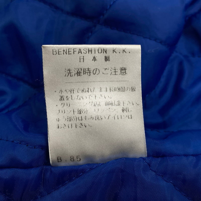 【現状渡し品】【メンズ】 USED BENETTON FORMULA 1 ベネトン フォーミュラ1 MA-1 FLIGHT JACKET フライトジャケット アウター 146-251207-as-29-izu サイズ：L カラー：ネイビー 万代Net店