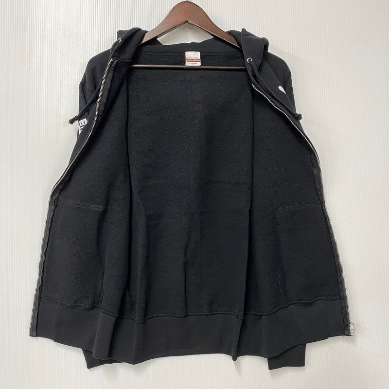 【中古美品】【メンズ】 MAXIMUM THE HORMONE マキシマム ザ ホルモン × HARDCORE CHOCOLATE ハードコアチョコレート ヘドバン大虐殺 パーカー United Athleタグ 147-251207-as-30-izu サイズ：M カラー：ブラック 万代Net店