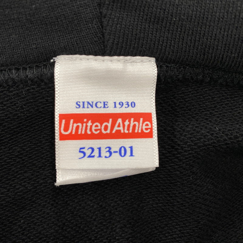 【中古美品】【メンズ】 MAXIMUM THE HORMONE マキシマム ザ ホルモン × HARDCORE CHOCOLATE ハードコアチョコレート ヘドバン大虐殺 パーカー United Athleタグ 147-251207-as-30-izu サイズ：M カラー：ブラック 万代Net店