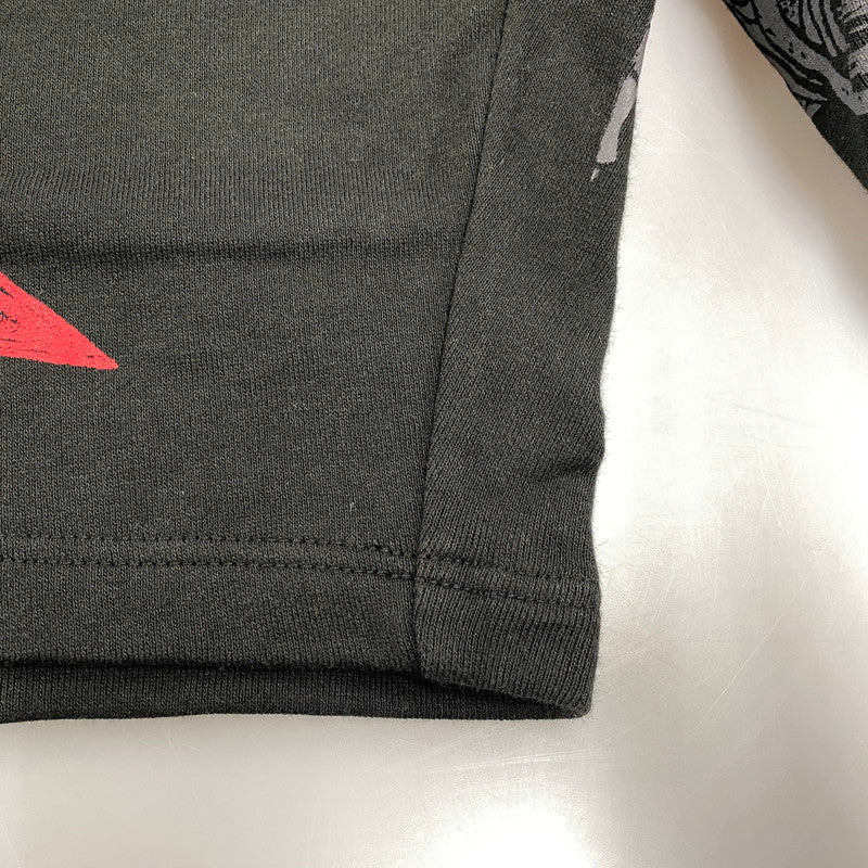 【中古品】 MAXIMUM THE HORMONE マキシマム ザ ホルモン 暴君スウェットショートパンツ ハーフパンツ 147-251211-ya-14-izu サイズ：XL カラー：BLACK 万代Net店