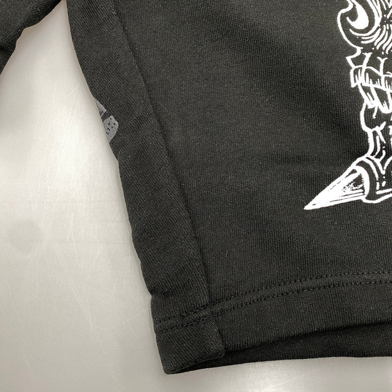 【中古品】 MAXIMUM THE HORMONE マキシマム ザ ホルモン 暴君スウェットショートパンツ ハーフパンツ 147-251211-ya-14-izu サイズ：XL カラー：BLACK 万代Net店