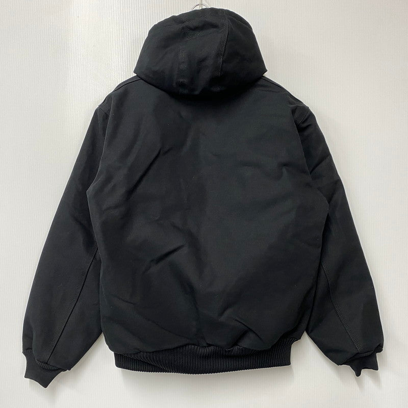 【中古美品】【メンズ】 Carhartt カーハート 106673-BLK LOOSE FIT FIRM DUCK INSULATED ACTIVE JACKET ルーズフィット ファーム ダック インサレーテッド アクティブ ジャケット アウター 146-251207-km-08-izu サイズ：M カラー：ブラック 万代Net店