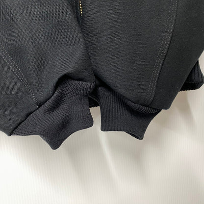 【中古美品】【メンズ】 Carhartt カーハート 106673-BLK LOOSE FIT FIRM DUCK INSULATED ACTIVE JACKET ルーズフィット ファーム ダック インサレーテッド アクティブ ジャケット アウター 146-251207-km-08-izu サイズ：M カラー：ブラック 万代Net店