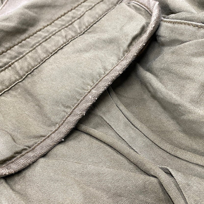 【中古品】【メンズ】 90S RIBBED HEM MILITARY CARGO PANTS リブ ヘム ミリタリー カーゴパンツ ボトムス 157-251207-km-06-izu サイズ：38×30 カラー：カーキ 万代Net店
