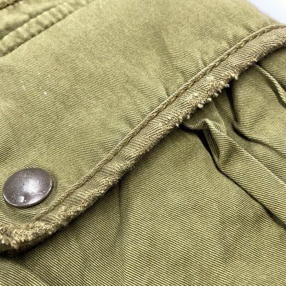 【中古品】【メンズ】 90S RIBBED HEM MILITARY CARGO PANTS リブ ヘム ミリタリー カーゴパンツ ボトムス 157-251207-km-06-izu サイズ：38×30 カラー：カーキ 万代Net店