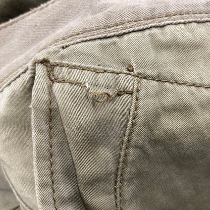 【中古品】【メンズ】 90S RIBBED HEM MILITARY CARGO PANTS リブ ヘム ミリタリー カーゴパンツ ボトムス 157-251207-km-06-izu サイズ：38×30 カラー：カーキ 万代Net店
