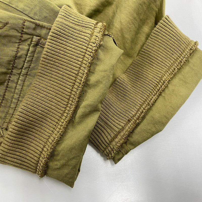 【中古品】【メンズ】 90S RIBBED HEM MILITARY CARGO PANTS リブ ヘム ミリタリー カーゴパンツ ボトムス 157-251207-km-06-izu サイズ：38×30 カラー：カーキ 万代Net店