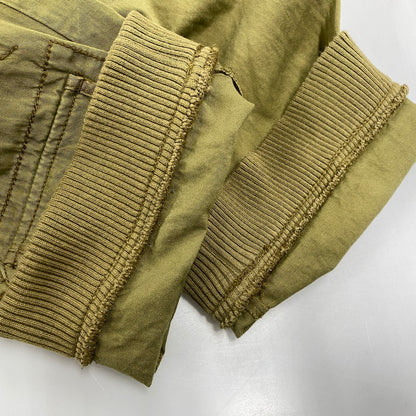【中古品】【メンズ】 90S RIBBED HEM MILITARY CARGO PANTS リブ ヘム ミリタリー カーゴパンツ ボトムス 157-251207-km-06-izu サイズ：38×30 カラー：カーキ 万代Net店